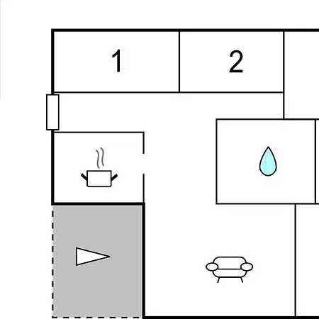 アパート Four-bedroom In クレック